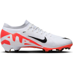 NIKE Mercurial Zoom Vapor 15 Pro FG Firm-Ground Fußballschuhe Herren 600 - bright crimson/white-black 46