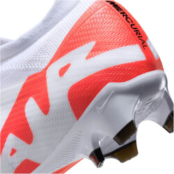 NIKE Mercurial Zoom Vapor 15 Pro FG Firm-Ground Fußballschuhe Herren 600 - bright crimson/white-black 46