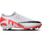 NIKE Mercurial Zoom Vapor 15 Pro FG Firm-Ground Fußballschuhe Herren 600 - bright crimson/white-black 46