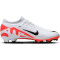 NIKE Mercurial Zoom Vapor 15 Pro FG Firm-Ground Fußballschuhe Herren 600 - bright crimson/white-black 46