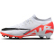 NIKE Mercurial Zoom Vapor 15 Pro FG Firm-Ground Fußballschuhe Herren 600 - bright crimson/white-black 47