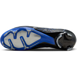 NIKE Mercurial Zoom Vapor 15 Pro FG Firm-Ground Fußballschuhe Herren 040 - black/chrome-hyper royal 36
