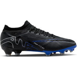 NIKE Mercurial Zoom Vapor 15 Pro FG Firm-Ground Fußballschuhe Herren 040 - black/chrome-hyper royal 36