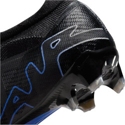 NIKE Mercurial Zoom Vapor 15 Pro FG Firm-Ground Fußballschuhe Herren 040 - black/chrome-hyper royal 36
