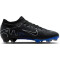 NIKE Mercurial Zoom Vapor 15 Pro FG Firm-Ground Fußballschuhe Herren 040 - black/chrome-hyper royal 36