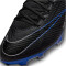 NIKE Mercurial Zoom Vapor 15 Pro FG Firm-Ground Fußballschuhe Herren 040 - black/chrome-hyper royal 36