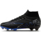 NIKE Air Zoom Mercurial Superfly 9 Pro FG Firm-Ground Fu&szlig;ballschuhe Herren 040 - black/chrome-hyper royal 36