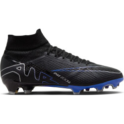 NIKE Air Zoom Mercurial Superfly 9 Pro FG Firm-Ground Fußballschuhe Herren 040 - black/chrome-hyper royal 39