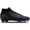 NIKE Air Zoom Mercurial Superfly 9 Pro FG Firm-Ground Fußballschuhe Herren 040 - black/chrome-hyper royal 43
