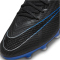 NIKE Zoom Mercurial Superfly 9 Pro AG-Pro Kunstrasen-Fu&szlig;ballschuhe 040 - black/chrome-hyper royal 44