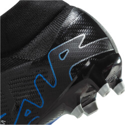 NIKE Zoom Mercurial Superfly 9 Pro AG-Pro Kunstrasen-Fußballschuhe 040 - black/chrome-hyper royal 45.5