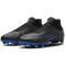 NIKE Zoom Mercurial Superfly 9 Pro AG-Pro Kunstrasen-Fußballschuhe 040 - black/chrome-hyper royal 45.5