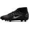 NIKE Jr. Mercurial Superfly 8 Club MG Multi-Ground Fu&szlig;ballschuhe Kinder 007 - black/metallic silver-medium ash 34