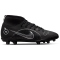 NIKE Jr. Mercurial Superfly 8 Club MG Multi-Ground Fu&szlig;ballschuhe Kinder 007 - black/metallic silver-medium ash 34