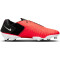 NIKE Phantom GT2 Academy FlyEase MG Easy On/Off Multi-Ground Fußballschuhe 600 - bright crimson/black-white 47