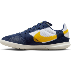 NIKE Jr. Streetgato Fu&szlig;ballschuhe Kinder 401 - midnight navy/vivid sulfur-white-sail 36