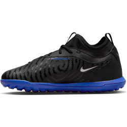 NIKE Jr. Phantom GX Club TF Multinocken-Fu&szlig;ballschuhe Kinder 040 - black/chrome-hyper royal 32