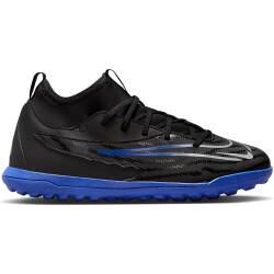 NIKE Jr. Phantom GX Club TF Multinocken-Fußballschuhe Kinder 040 - black/chrome-hyper royal 36