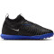 NIKE Jr. Phantom GX Club TF Multinocken-Fußballschuhe Kinder 040 - black/chrome-hyper royal 36.5