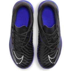 NIKE Jr. Phantom GX Club TF Turf Multinocken-Fußballschuhe Kinder 040 - black/chrome-hyper royal 33