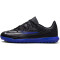 NIKE Jr. Phantom GX Club TF Turf Multinocken-Fußballschuhe Kinder 040 - black/chrome-hyper royal 36