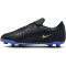 NIKE Jr. Phantom GX Club MG Multi-Ground Fußballschuhe Kinder 040 - black/chrome-hyper royal 35
