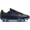 NIKE Jr. Phantom GX Club MG Multi-Ground Fußballschuhe Kinder 040 - black/chrome-hyper royal 35