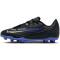 NIKE Jr. Phantom GX Club MG Multi-Ground Fußballschuhe Kinder 040 - black/chrome-hyper royal 37.5