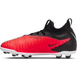 NIKE Jr. Phantom GX Club Dynamic Fit MG Multi-Ground Fu&szlig;ballschuhe Kinder 600 - bright crimson/black-white 32