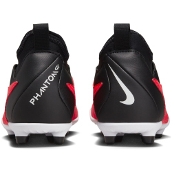 NIKE Jr. Phantom GX Club Dynamic Fit MG Multi-Ground Fu&szlig;ballschuhe Kinder 600 - bright crimson/black-white 32