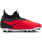 NIKE Jr. Phantom GX Club Dynamic Fit MG Multi-Ground Fu&szlig;ballschuhe Kinder 600 - bright crimson/black-white 32