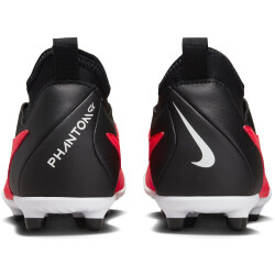 NIKE Jr. Phantom GX Club Dynamic Fit MG Multi-Ground Fußballschuhe Kinder 600 - bright crimson/black-white 34