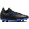 NIKE Jr. Phantom GX Club Dynamic Fit MG Multi-Ground Fußballschuhe Kinder 040 - black/chrome-hyper royal 38