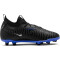 NIKE Jr. Phantom GX Club Dynamic Fit MG Multi-Ground Fußballschuhe Kinder 040 - black/chrome-hyper royal 38