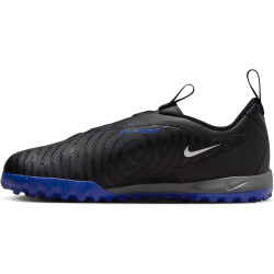 NIKE Jr. Phantom GX Academy TF Multinocken-Fußballschuhe Kinder 040 - black/chrome-hyper royal 36.5