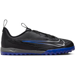 NIKE Jr. Phantom GX Academy TF Multinocken-Fußballschuhe Kinder 040 - black/chrome-hyper royal 36.5