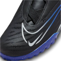 NIKE Jr. Phantom GX Academy TF Multinocken-Fu&szlig;ballschuhe Kinder 040 - black/chrome-hyper royal 37.5
