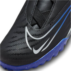 NIKE Jr. Phantom GX Academy TF Multinocken-Fußballschuhe Kinder 040 - black/chrome-hyper royal 38