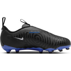 NIKE Jr. Phantom GX Academy MG Multi-Ground Fußballschuhe Kinder 040 - black/chrome-hyper royal 32