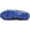 NIKE Jr. Phantom GX Academy MG Multi-Ground Fußballschuhe Kinder 040 - black/chrome-hyper royal 32