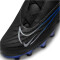 NIKE Jr. Phantom GX Academy MG Multi-Ground Fußballschuhe Kinder 040 - black/chrome-hyper royal 32
