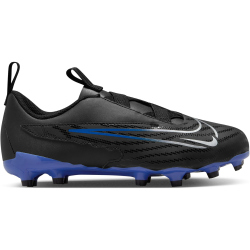 NIKE Jr. Phantom GX Academy MG Multi-Ground Fu&szlig;ballschuhe Kinder 040 - black/chrome-hyper royal 38.5