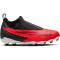 NIKE Jr. Phantom GX Academy Dynamic Fit MG Multi-Ground Fußballschuhe Kinder 600 - bright crimson/black-white 32