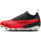 NIKE Jr. Phantom GX Academy Dynamic Fit MG Multi-Ground Fu&szlig;ballschuhe Kinder 600 - bright crimson/black-white 36
