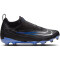 NIKE Jr. Phantom GX Academy Dynamic Fit MG Multi-Ground Fußballschuhe Kinder 040 - black/chrome-hyper royal 35