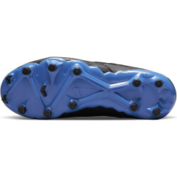 NIKE Jr. Phantom GX Academy Dynamic Fit MG Multi-Ground Fußballschuhe Kinder 040 - black/chrome-hyper royal 37.5