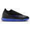 NIKE Phantom GX Club TF Multinocken-Fußballschuhe Herren 040 - black/chrome-hyper royal 43