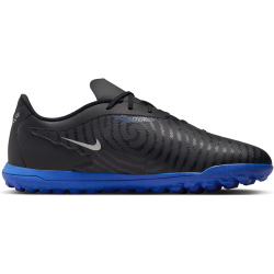 NIKE Phantom GX Club TF Multinocken-Fu&szlig;ballschuhe Herren 040 - black/chrome-hyper royal 40.5