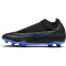 NIKE Phantom GX Club MG Multi-Ground Fußballschuhe Herren 040 - black/chrome-hyper royal 45.5