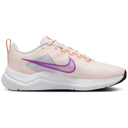 NIKE Downshifter 12 Laufschuhe Damen 800 - guava ice/rush fuchsia-pure platinum 38